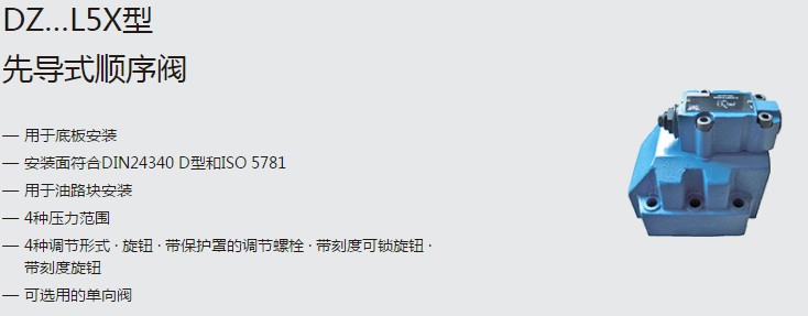 SHLIXIN上海立新DZ…L5X型先導式順序閥